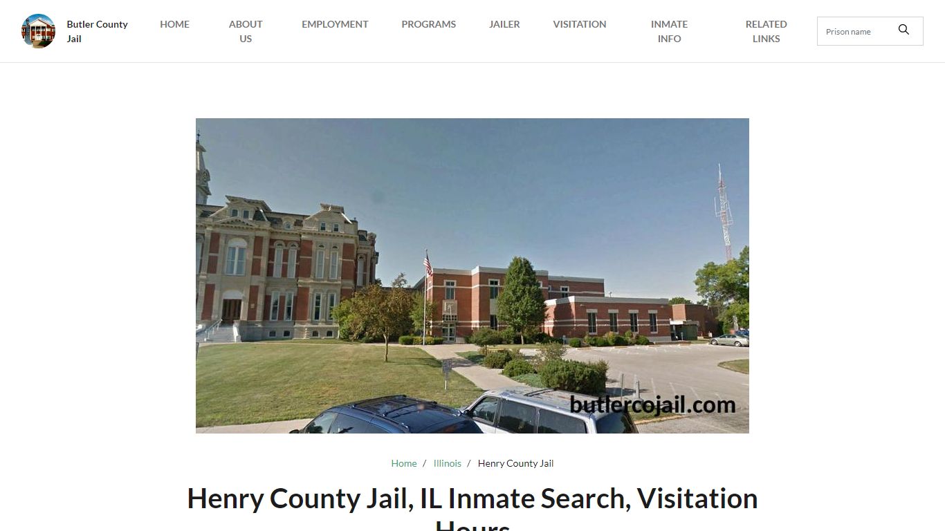 Henry County Jail, IL Inmate Search, Visitation Hours